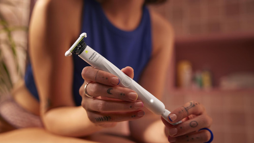Philips Norelco Oneblade Íntimo, Recortar Y Afeitar Con