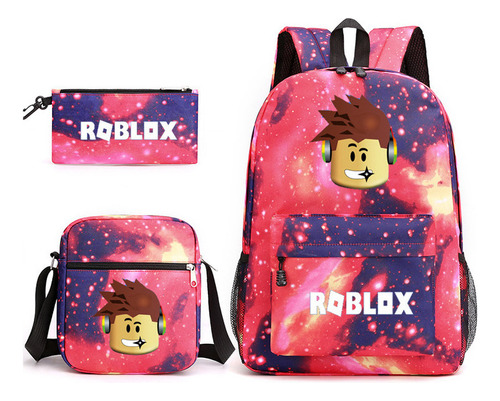 Nuevo Juego 3 Mochilas Escolares Roblox