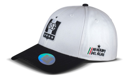 Once Caldas Gorra Oficial Negro Blanco