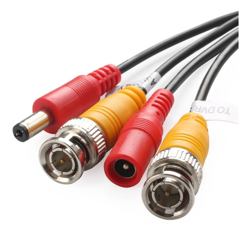 Pack X 4 Cable Extension 30 Mts P/camaras Cctv