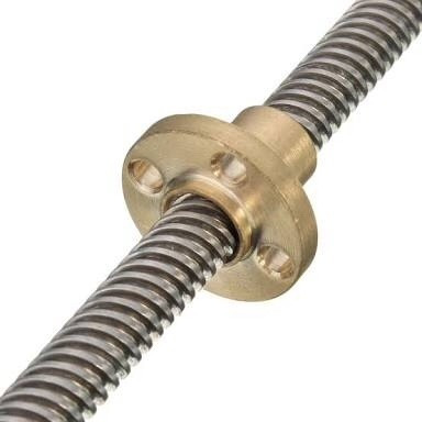 2 Tornillo Acme 8mm X 600mm, Cnc, Router