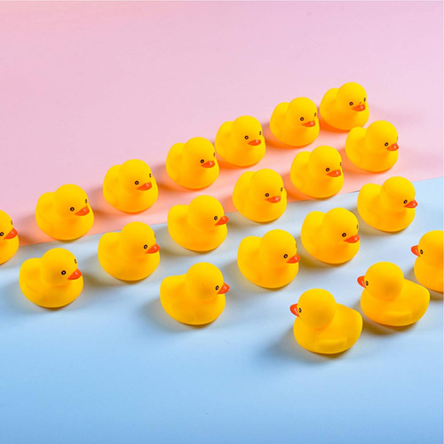 Ahua Juguetes De Pato De Baño, 20 Piezas De Mini Patos De Go