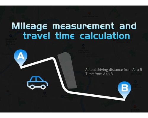 L Velocímetro Digital Con Pantalla Gps Universal Para Coche
