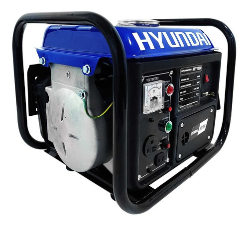 Imagen 1 de 5 de Generador Portátil A Gasolina Hyundai Hhy1000 2 Hp 3600 Rpm