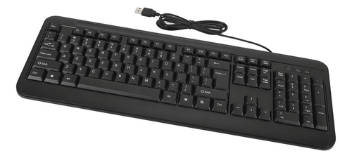 Teclado Usb Con Cable, 104 Teclas, Escritura Silenciosa, Erg