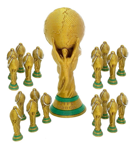 Kit Cumpleaños Copa Mundial 21cm + 25 Copas Souvenir