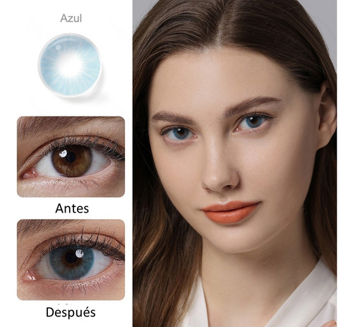 Pack X 4 Par Lentes De Contacto Color Freshgo Anual Oferta!! Indicar Colores Por Mensaje