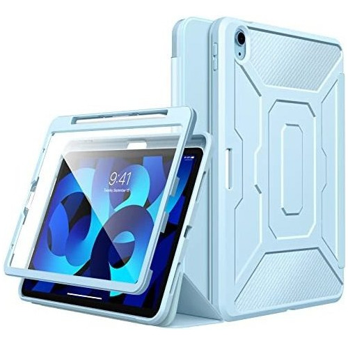 Carcasa Para Tablet Compatible Con iPad Air 5 Azul Cielo