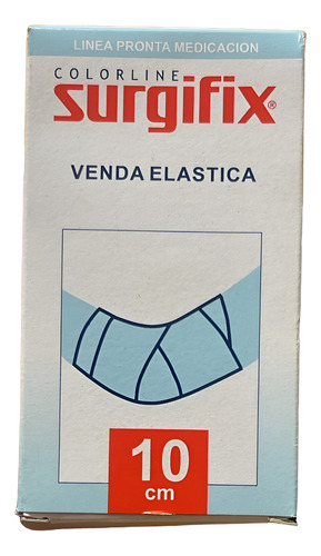 Venda Elastica Surgifix 10 Cm X 3 Mts X 2 Unidades Blanco