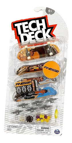 Tech Deck Fingerboard Finesse Pack 33.5mm | Laminates