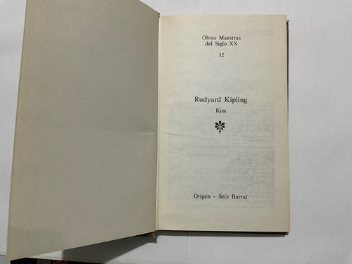 Kim - Edición Dura De Rudyard Kipling (1970, Español) (Usado)