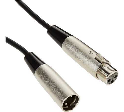 Conectores De Cable Xlr Cromados Hi-flex C50j De 50 Pies De