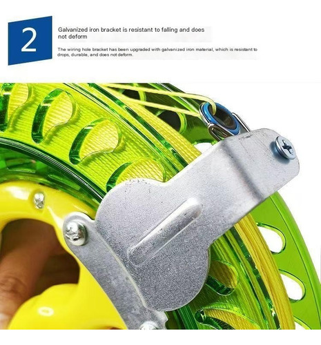 Rueda De Carrete De Cristal Abs Mano De Pesca De Mar Multifu