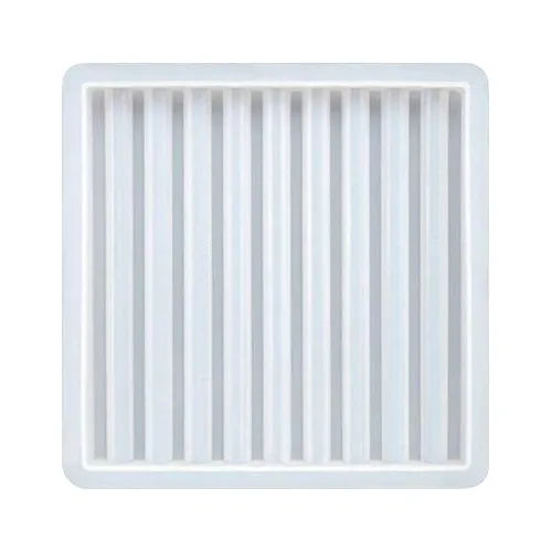 comprar Molde Silicona Para Resina\u002Fyeso Bandejita Cuadrada Acanalada