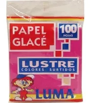 Comprar Papel Glace Luma Lustre Colores Surtidos X100 Hojas