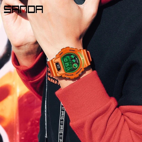 Reloj Sanda Unisex En Goma Original + Envio