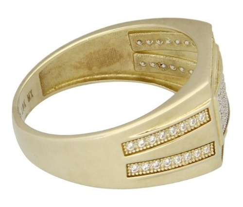 Anillo Tipo Sello 10k, 4.4 Gramos.
