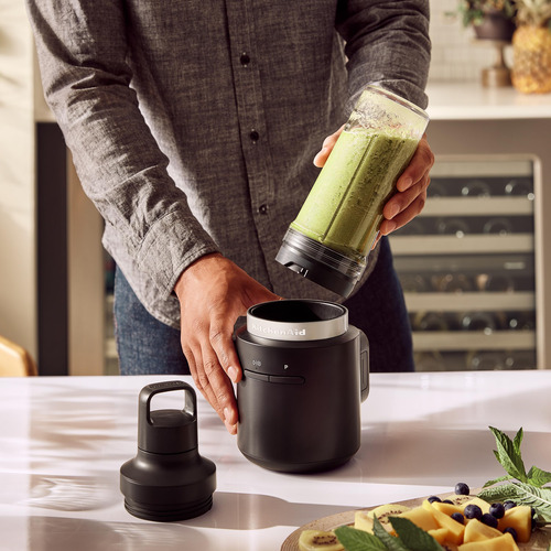 Liquidificador Kitchenaid Go Cordless Personal Ksbr200 470ml