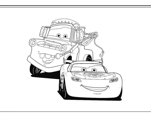 50 Desenhos de Carros para Colorir/Pintar!