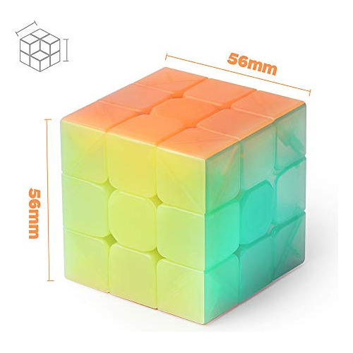 Dfantix Qiyi Warrior W 3x3 Velocidad Cubo 3x3x3 Puzzle Sin P