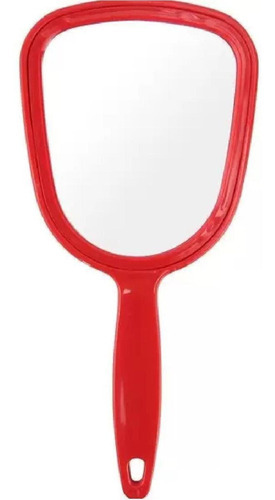 Espelho De Mão Para Dentistas Médicos Maquiagem Vermelho