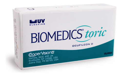 Lentes De Contacto Biomedics Toric