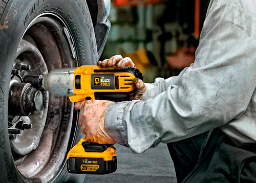 Compressor De Ar 21v + Chave Impacto Sem Escovas Com Maleta
