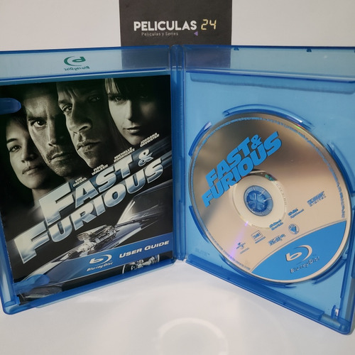 Fast & Furious Iv Rápido Y Furioso 4 Bluray + Dvd + Slipcove (Usado)