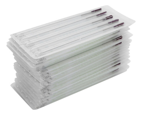 Aguja De Acupuntura Desechable De Acero Inoxidable 100pcs