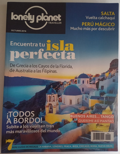 Revista Lonely Planet #60 Viajes Perú Tango Islas Salta 2016