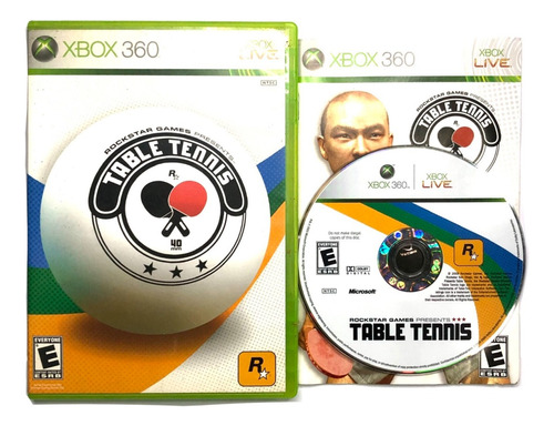 Rockstar Table Tennis - Juego Original Para Xbox 360 Ntsc