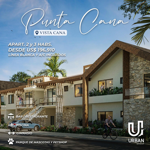 Exclusivos Aparts 2 Y 3 Habs Con Caballería Punta Cana