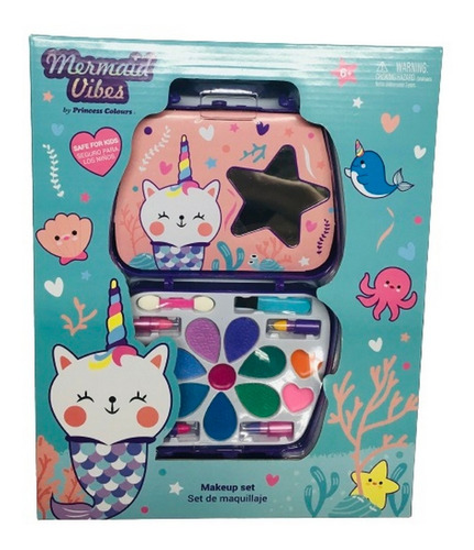 Set Maquillaje Infantil Valija En Caja Cosmet Ar1 5103