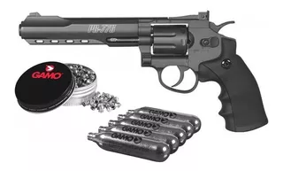 Pistola Gas Revolver Gamo Pr-776 Magnum 357 + Balines + Co2