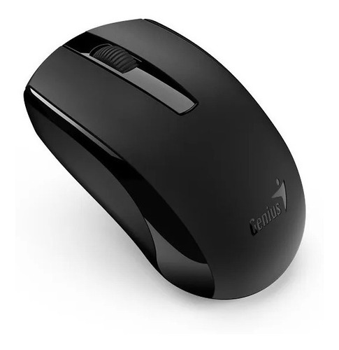 Mouse Inalámbrico Recargable Genius  Eco-8100 Negro
