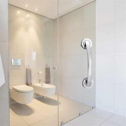 Mango De Seguridad Para Baño Con Ventosa, Barra De Ducha Y