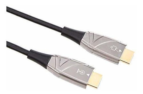 Amazonbasics - Cable De Fibra Óptica Hdmi De Alta Velocidad 