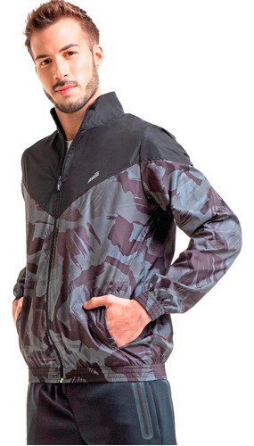 Campera De Hombre Avia Rompeviento Deportiva Running Entreno