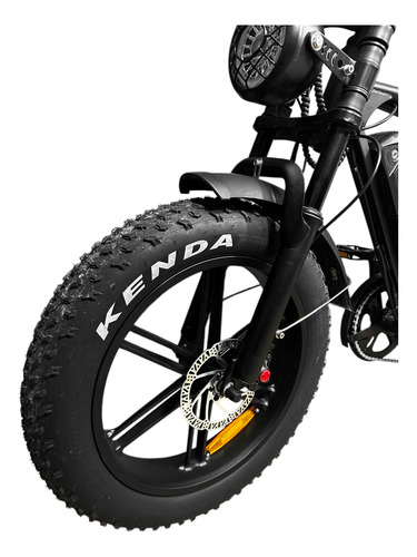 Bicicleta Elétrica Com Autonomia De 50 Km Bateria Durável V8