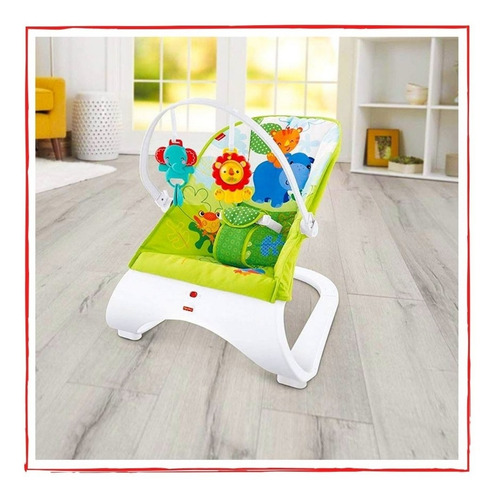 Imagen 2 de 5 de Silla Mecedora Vibradora Bouncer Fisher Price