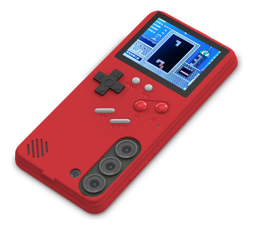 Funda Game Boy Con Pantalla Colores Para Samsung S22 Ultra