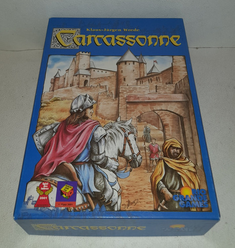 Carcassonne Juego De Mesa Rio Grande Games 2000 (Usado)