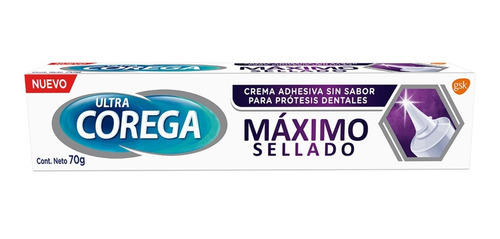 Corega Ultra Max Seal Sin Sabor 70 Gr.