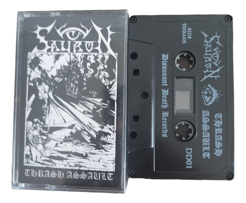 Sauron   Thrash Assault Cassette 2017 Como Nuevo  Nm