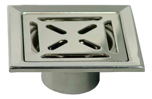 Coladera Cuadrada De Acero Inoxidable De 10x10 Pc-301 Coflex
