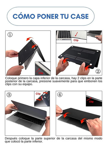 Funda Carcasa Para Macbook Air 13 A1932 / A2179 / A2337 M1