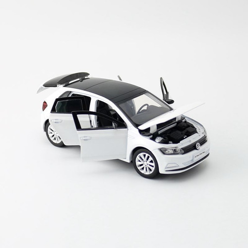 Coche Polo Plus Mini 1:32 Metal Objeto De Colección Escala