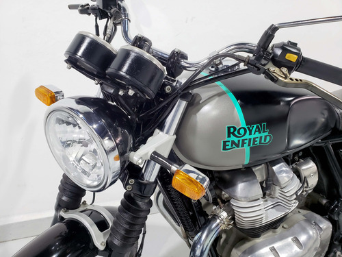 Royal Enfield Interceptor 2023 Cinza