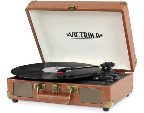 Victrola Reproductor De Grabación De Maleta Portátil Con Blu