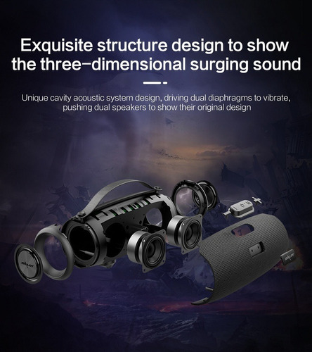 Parlante Bluetooth Subwoofer